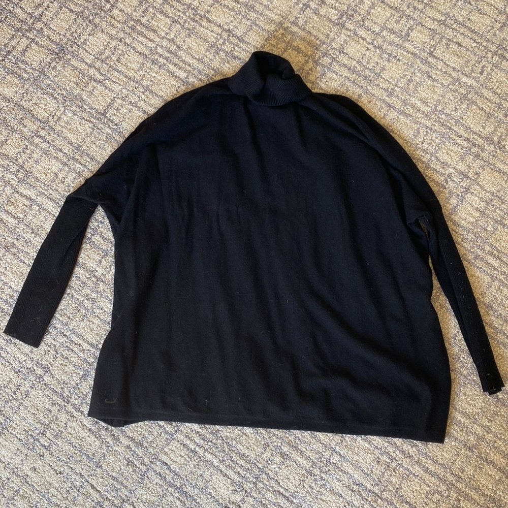 Black Turtleneck Sweater